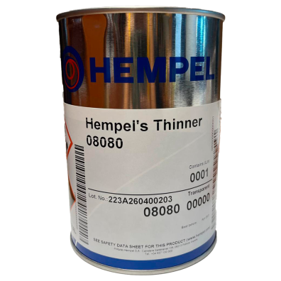 DISOLVENTE CLOROCAUCHO THINNER 0808 1 LITRO HEMPEL