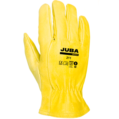 GUANTES CUERO AMARILLO JUBA