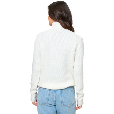 JERSEY BATELA MUJER CUELLO ALTO CON CREMALLERA CU