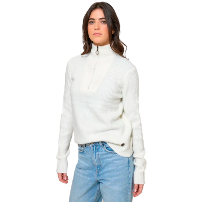 JERSEY BATELA MUJER CUELLO ALTO CON CREMALLERA CU