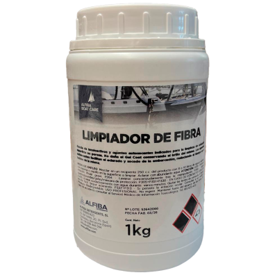LIMPIADOR DE FIBRA ALFIBA 1 KG POLVO