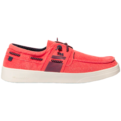 NAUTICO TBS HOMBRE CANVAS WASHED ROUGE+MARINE