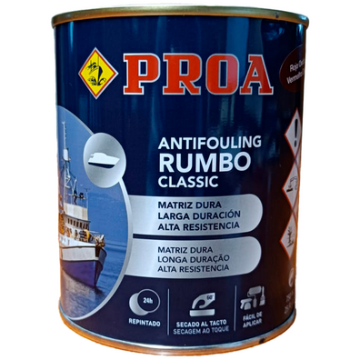 Patente Proa Convencional 750 ML (Hierro y Madera) Azul Oscuro 450