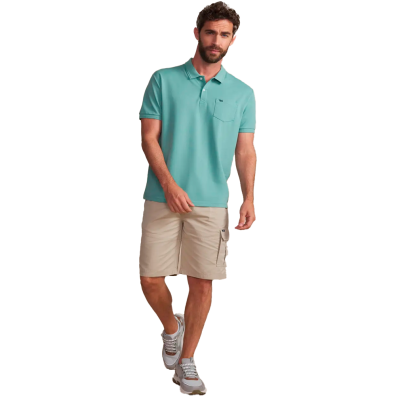 POLO TBS HOMBRE TIMAOPOL MANGA CORTA MANGROVE