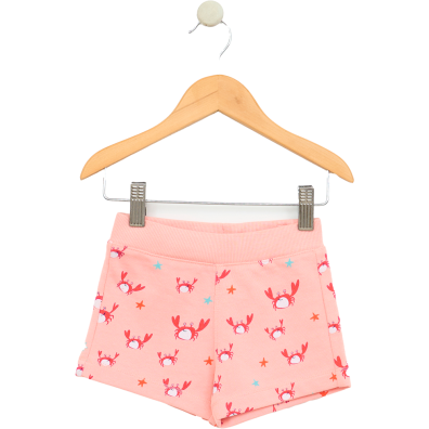 SHORT BEBE BATELA ESTAMPADO CRAB