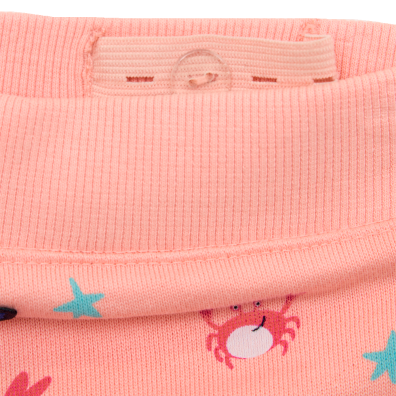 SHORT BEBE BATELA ESTAMPADO CRAB