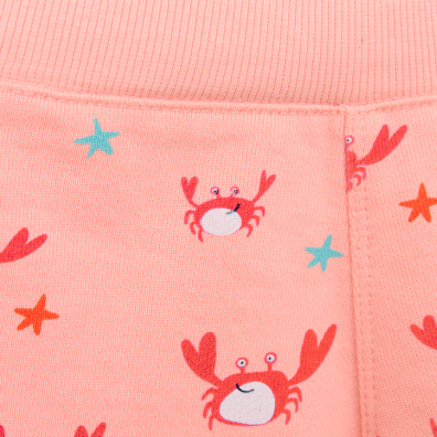 SHORT BEBE BATELA ESTAMPADO CRAB