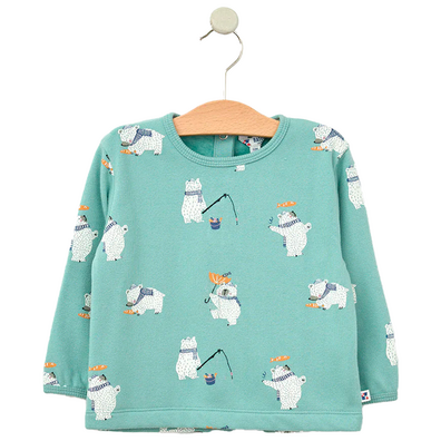 SUDADERA BATELA BEBE ESTAMPADA WHB