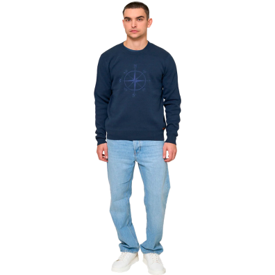 SUDADERA BATELA HOMBRE ROSA DE LOS VIENTOS MA
