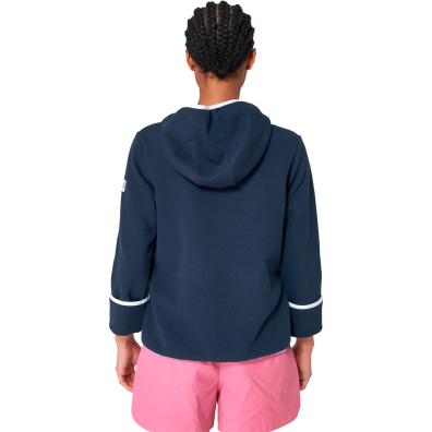 SUDADERA BATELA MUJER INTERLOCK CON CAPUCHA Y MEDIA CREMALLERA MA