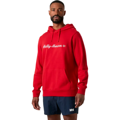 SUDADERA HH HOMBRE CORE GRAPHIC CON CAPUCHA 162