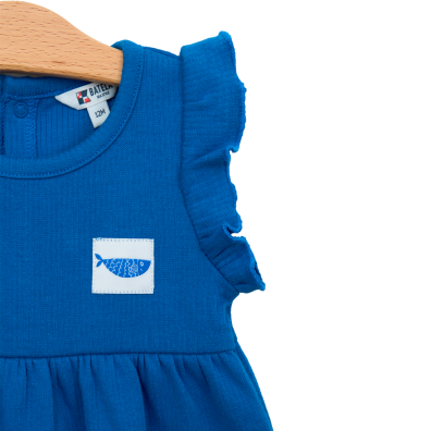 VESTIDO BATELA BEBE RIB TEXTURE HD