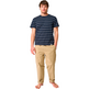 CAMISETA BATELA HOMBRE RAYAS 3D M/C