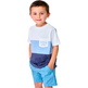 CAMISETA BATELA JUNIOR COMBINADA BOLSILLO AS FREE BL/CD