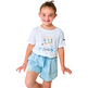 CAMISETA BATELA JUNIOR NADADORAS BL