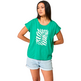 CAMISETA BATELA MUJER MANGA CAIDA SERIGRAFIA GP