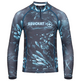 CAMISETA RASHGUARD ATOLL JUNIOR LARGA ESTAMPADA