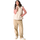 CHALECO BATELA MUJER ACOLCHADO CAPUCHA NYLON OY