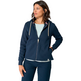 CHAQUETA BATELA MUJER BONDED TERRY CAPUCHA MA
