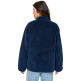 CHAQUETA BATELA MUJER REVERSIBLE CON BOTONES Y BORREGUILLO MA