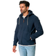 POLAR TEXTURIZADO BATELA HOMBRE CAPUCHA Y CREMALLERA MA