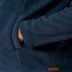 POLAR TEXTURIZADO BATELA HOMBRE CAPUCHA Y CREMALLERA MA