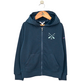 SUDADERA BATELA JUNIOR CAPUCHA Y CREMALLERA MR MA