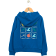 SUDADERA BATELA JUNIOR CREMALLERA CAPUCHA MOSAICO HD