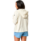 SUDADERA BATELA MUJER CAPUCHA CUELLO PICO CORDON CU