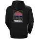 SUDADERA HH HOMBRE CORE GRAPHIC CON CAPUCHA 993