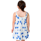 VESTIDO BATELA JUNIOR TIRANTE VISCOSA ESTAMPADO BIRD