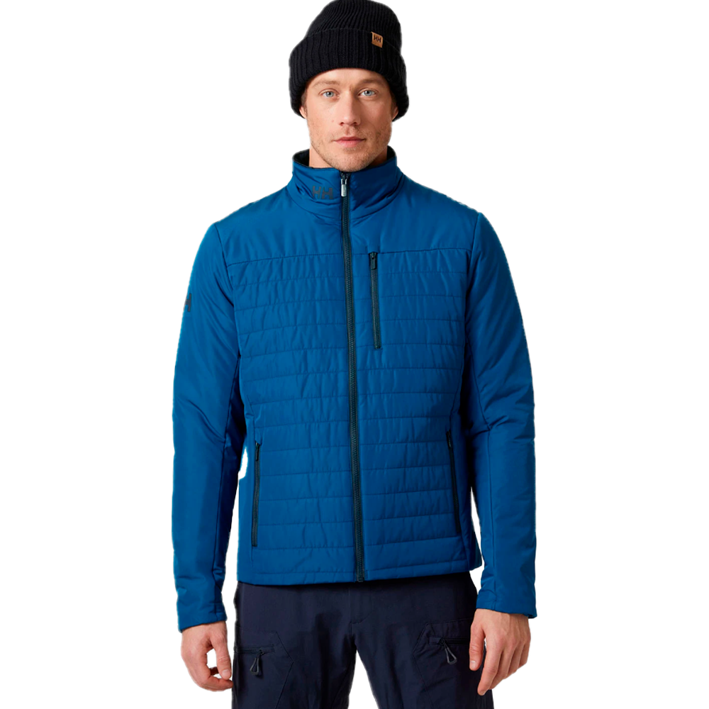 Chaqueta helly hansen crew insulator primaloft azul oscuro rojo cheap
