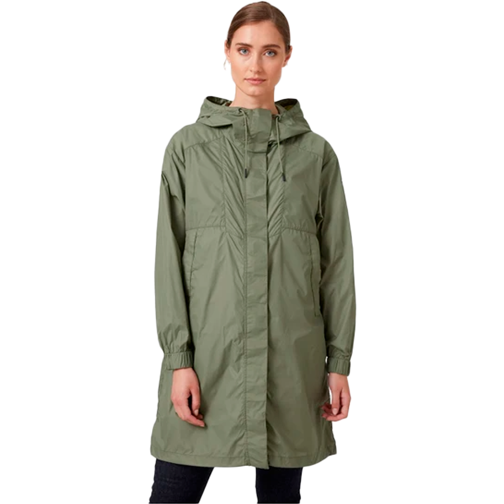 Chaqueta Helly Hansen Urban Reversible verde claro mujer