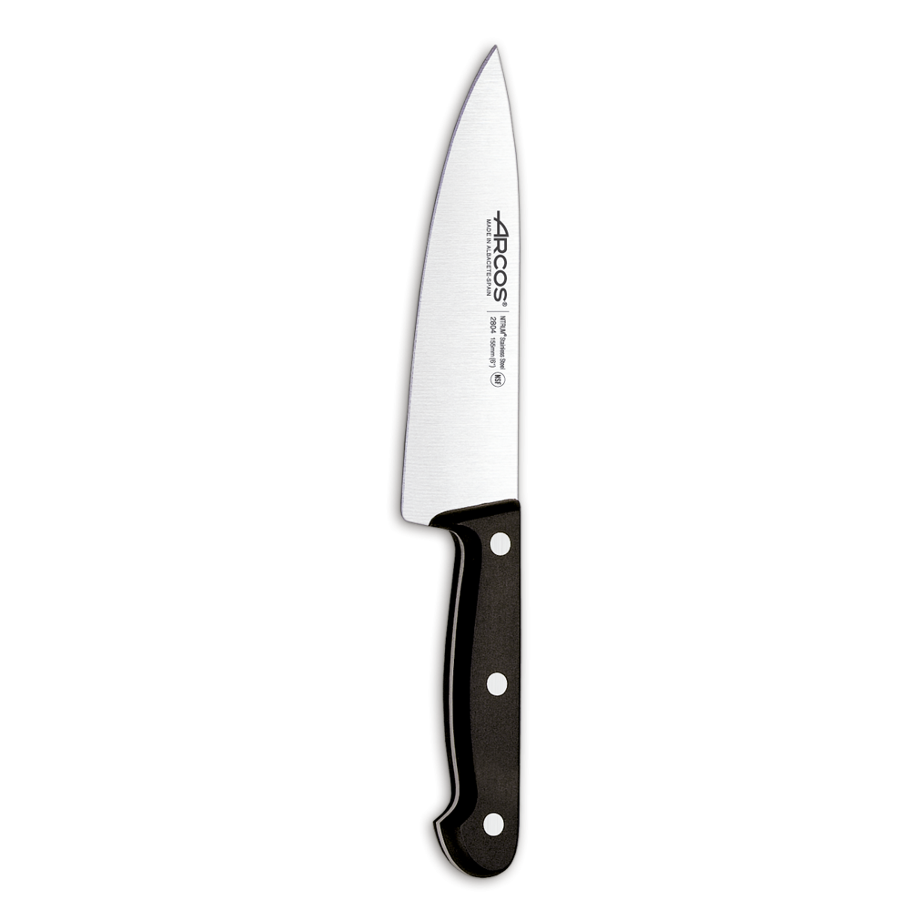 Cuchillo cocina 170 mm Serie Universal (6 unidades) ARCOS - Ferretería  Campollano