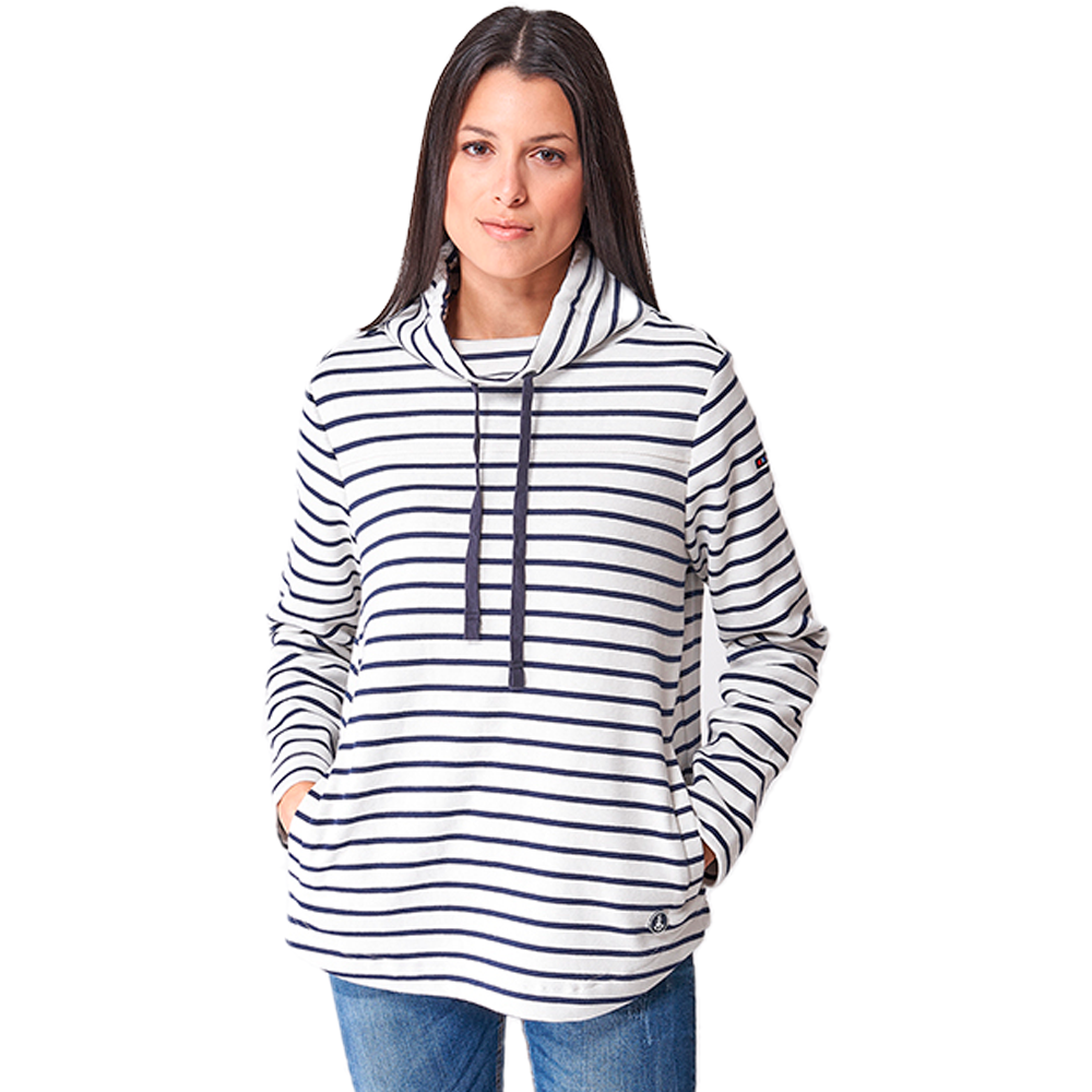 Sudadera Batela Mujer Cuello Chimenea Poutada