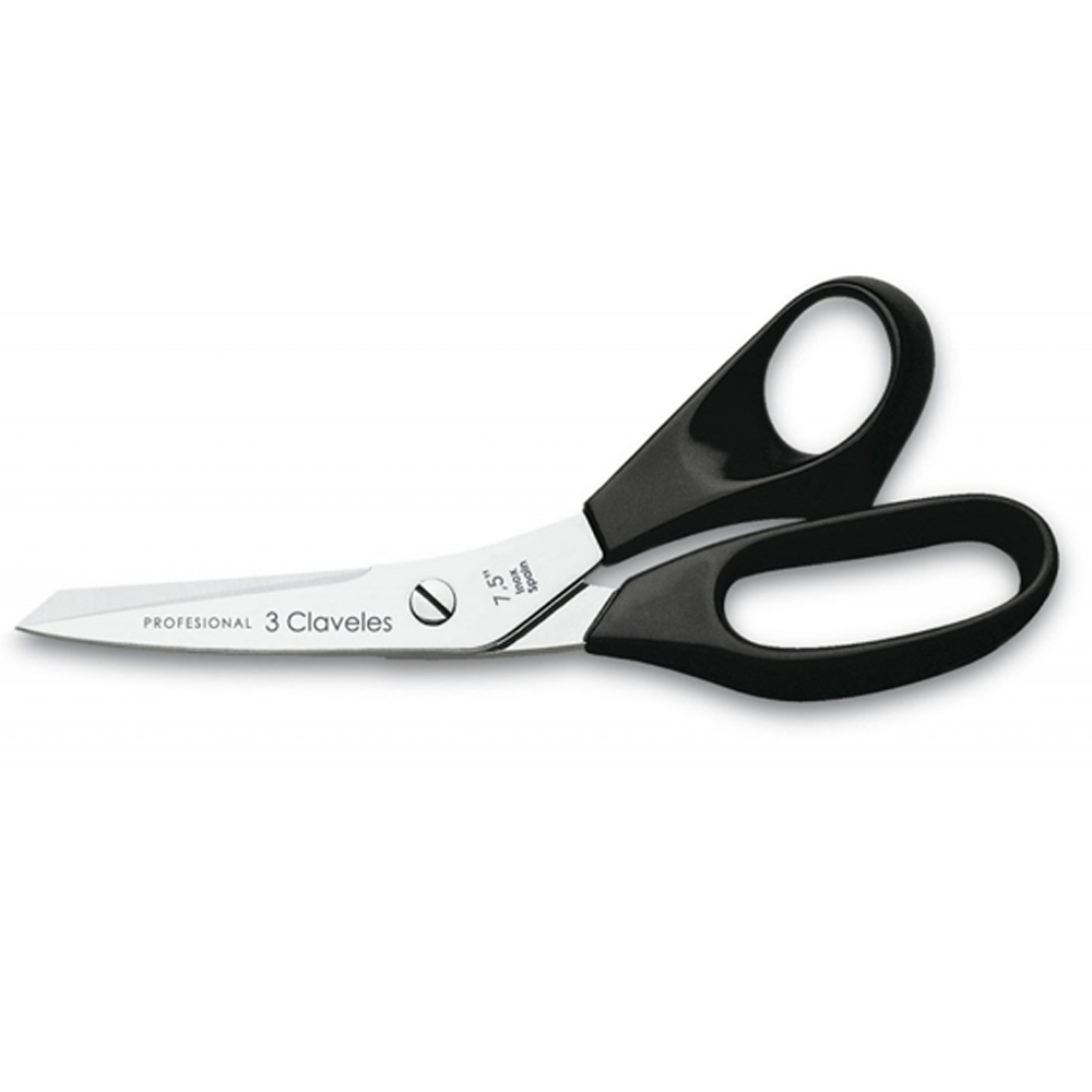 Coppia di 3 forbici clavel in acciaio inox riferimento 400